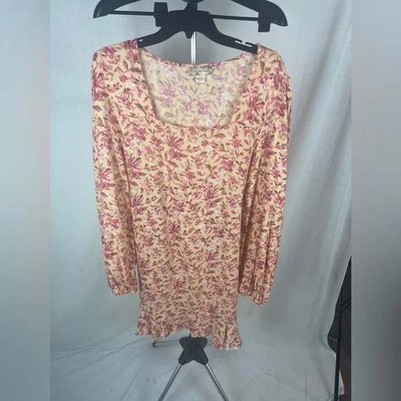 B.O.G. COLLECTIVE Cassia Patterned Mini Dress Size XL (14-16) NWT - Picture 3 of 11